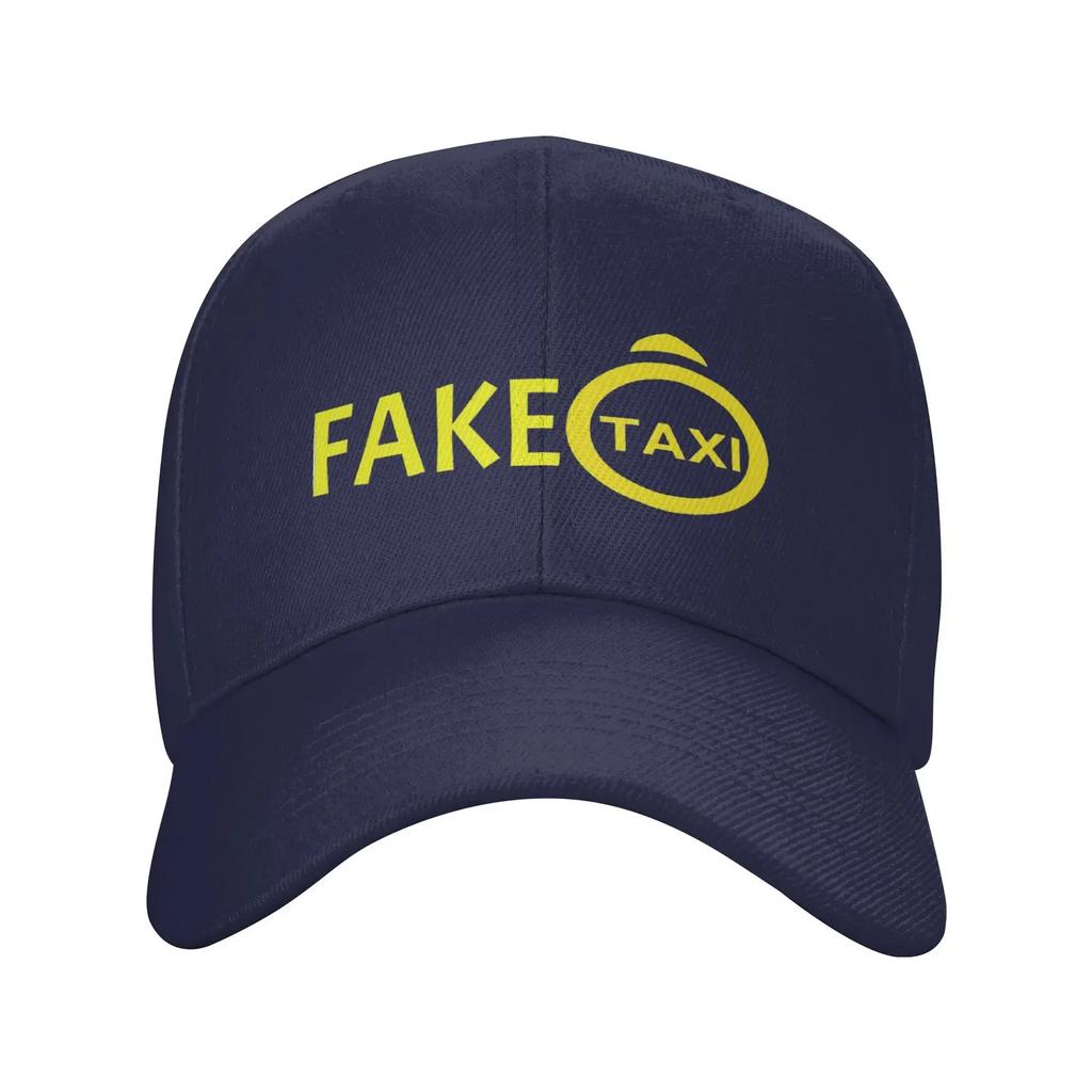 Custom Fake Taxi Driver Quote Baseball Cap Outdoor Women Men's Adjustable  Dad Hat Autumn