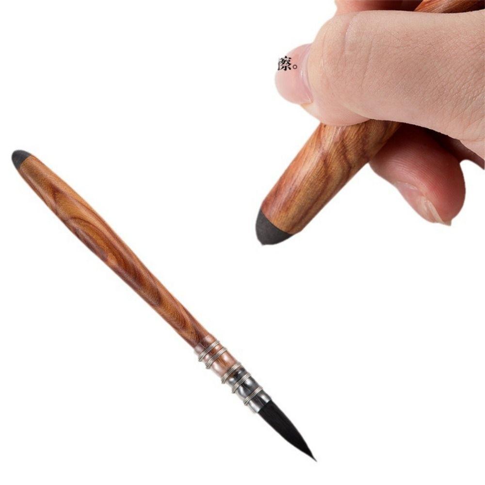 Nylon Fiber Art Brush High Quality Oil Painting Brush Edge Hook Line Pen  Watercolor Supplies