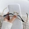 Big Frame Round Sunglasses Women Men Outdoor Geometric Cool Sun Glasses Mirror Metal Colors Designer Brand Fashion