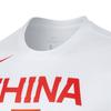 Nike Dri-FIT China Team Basketball Short Sleeve White Men's BQ3729-100