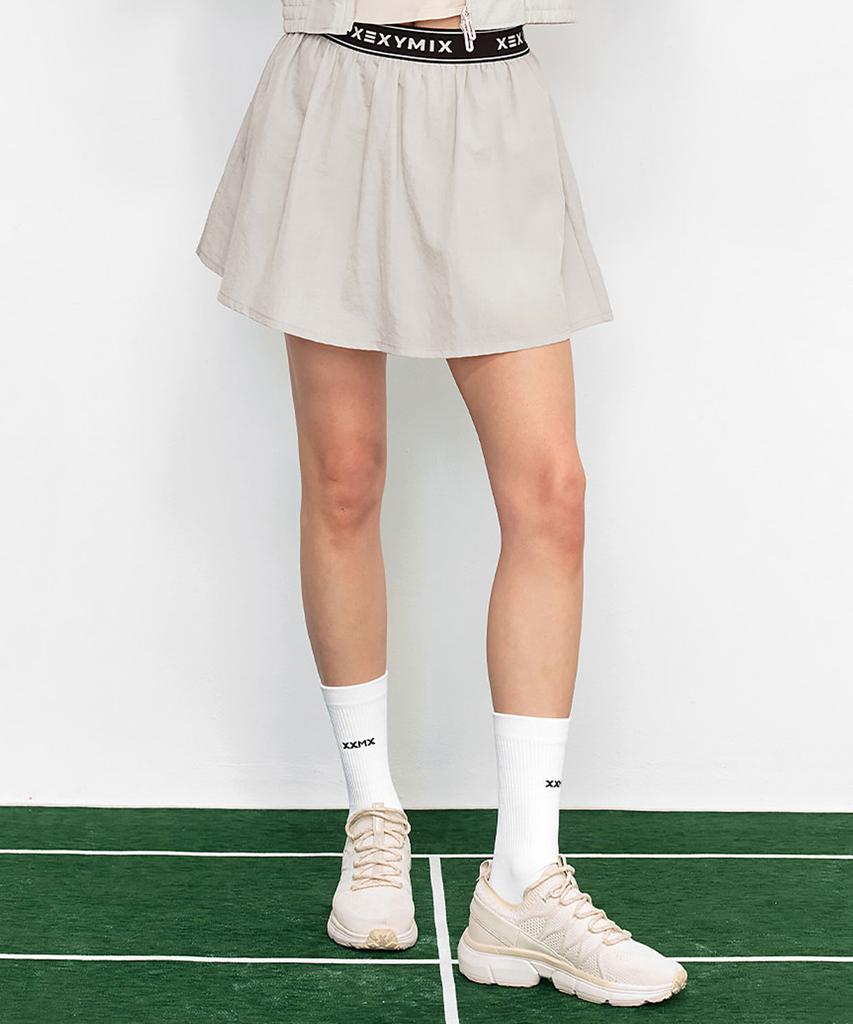 XEXYMIX Light Woven Two-In-One Skirt Xfk1Rk1102