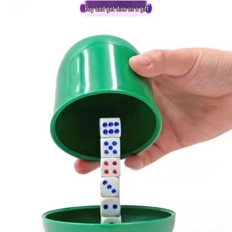 High-End Dice Set with Cup Shaker and Base