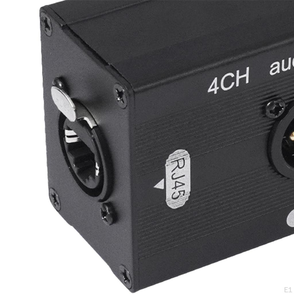 4 Pin Multi Network Cable ,Portable Multipurpose Compact Male and Female to RJ45 for Studio Stage