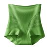 Lady Spring and Autumn Chinese Style Relief Belly Lift Hip Antibacterial Crotch Thin High Waist No Trace Safety Underwear