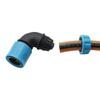 1/2"(12.5mm) Pipe 90 Degree Elbow Quick Connector 16mm ABS Garden Irrigation Car Wash Hose Fast Connection Faucet Joint 1Pc