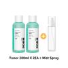 VT COSMETICS PDRN Glow Toner + Mist Spray Bottle Set (200ml X 2EA / 6.76 Fl. Oz X 2EA)