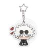 Jujutsu Kaisen Gojo Satoru Acrylic Keychain Exquisite Student Megumi Keyring Bag Decor Pendant  Keyring Yuji Birthday Gift