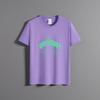 Summer New Unisex Versatile Pure Cotton T-shirt Fashionable Casual Round Neck Top Breathable Loose Fit Print Short Sleeved Shirt