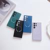 Applicable to Samsung S26Ultra Rubik's Cube liquid mobile phone case Magnetic suction S25Ultra matte A57 anti-drop protective case