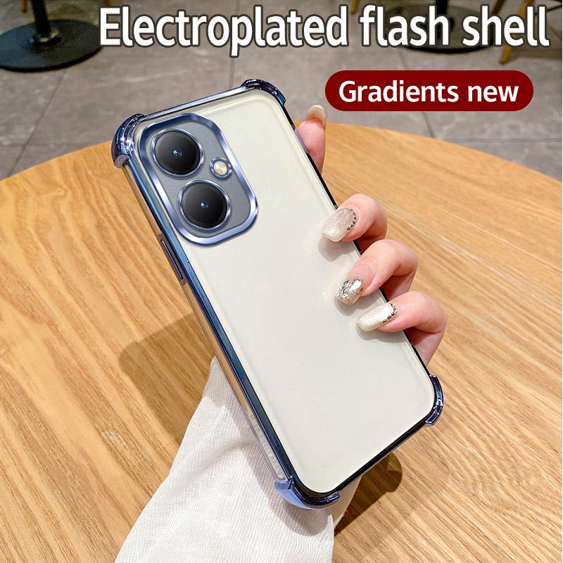 Etui na Xiaomi Redmi 13C 5G Etui na telefon Xiaomi Poco M6 5G Błyszczący brokatowany silikonowy pokrowiec z powłoką galwaniczną na obiektyw aparatu Miękki pokrowiec na tył