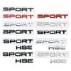 Range Rover Car Bonnet Letters Logo Badge Emblem Sticker Accessories For Land Rover Discovery Defender Sport Evoque HSE