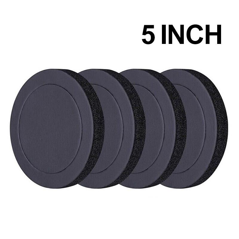 4Pcs Foam 4 Inch/5 Inch/6.5 Inch Car Speaker Sound Insulation Ring Cotton Bass Door Trim Soundproof Auto Interior Accessories Foam Universal