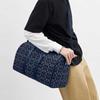 Coach Gotham 45 Classic Logo Print Fabric Shoulder Crossbody Travel Bag Men Bags Dark-Blue CAS28-DEB