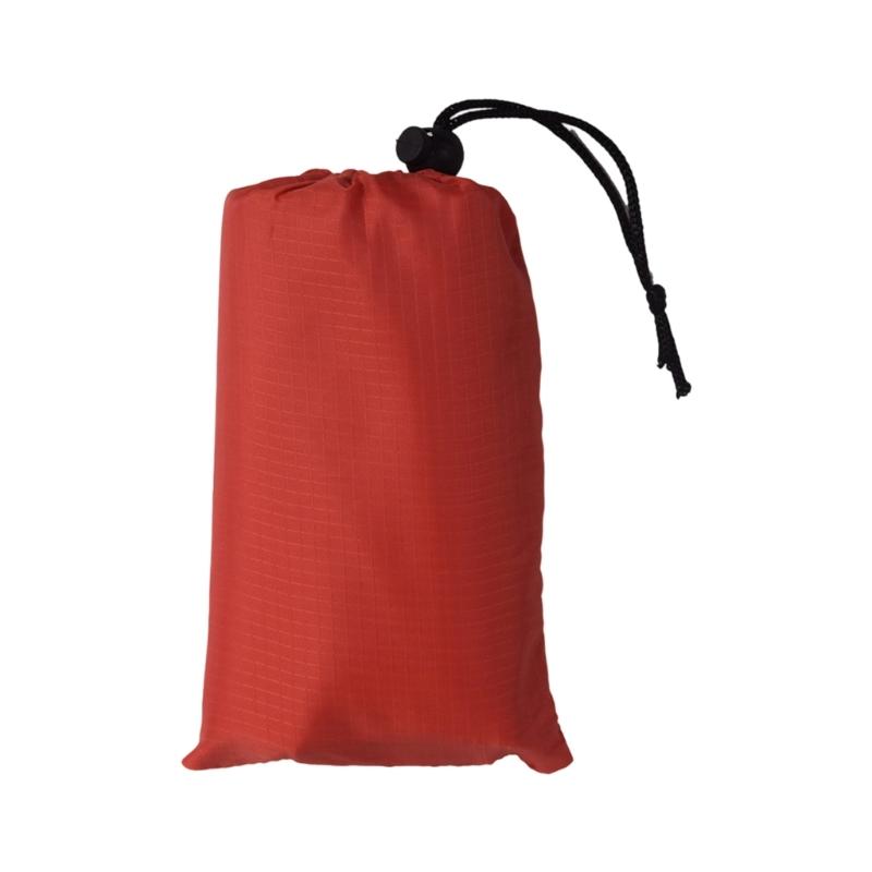 

Waterproof Tear Resistant Outdoor Mats With Corner Pockets And Stakes Light weight For Camping Beach Music Festivals красный