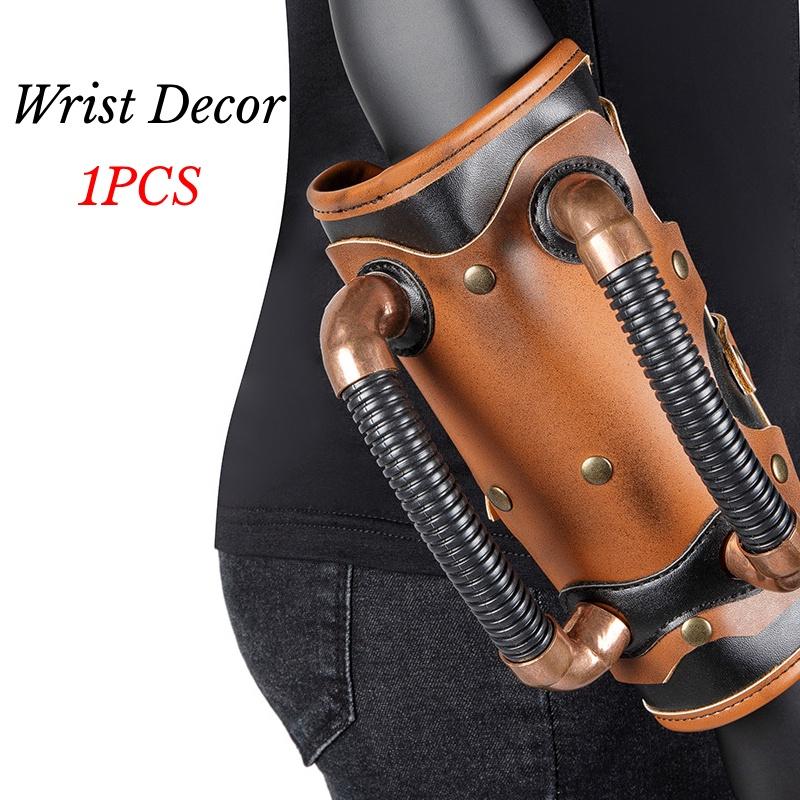 Gearduke Steampunk Cosplay Medieval Retro Knight Arm Bracelet Wristband Unique Design!