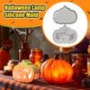 Halloween Pumpkin Cat Lamp Silicone Mold Silicone Halloween Pumpkin Jar Casting Molds Ornaments Hollow Pumpkin Lamp Mold