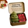 Christmas Pocket Hug Gift Handmade Felt Doll in Box Little Pocket Hug with Gift Card Thoughtful Gift for Friends Family W3E4
