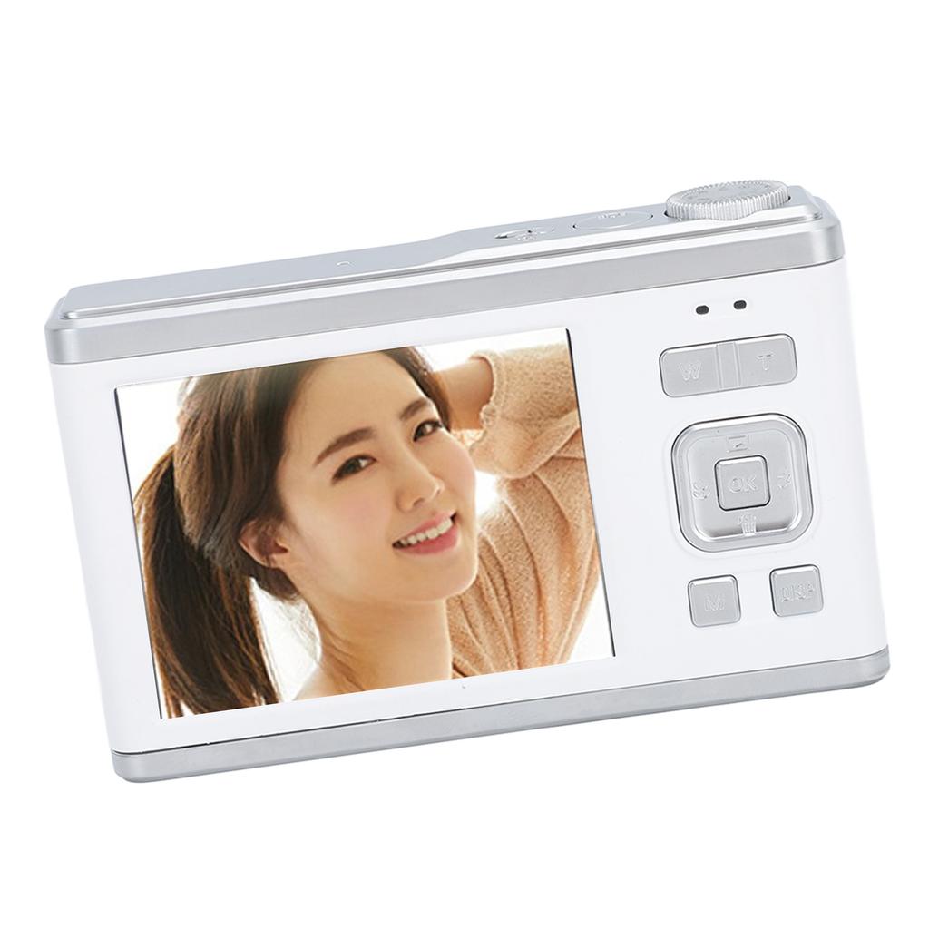 4K Digital Camera Dual HD IPS Screen 10x Optical Zoom Autofocus Retro Compact Digital Camera with Telescopic Lens for