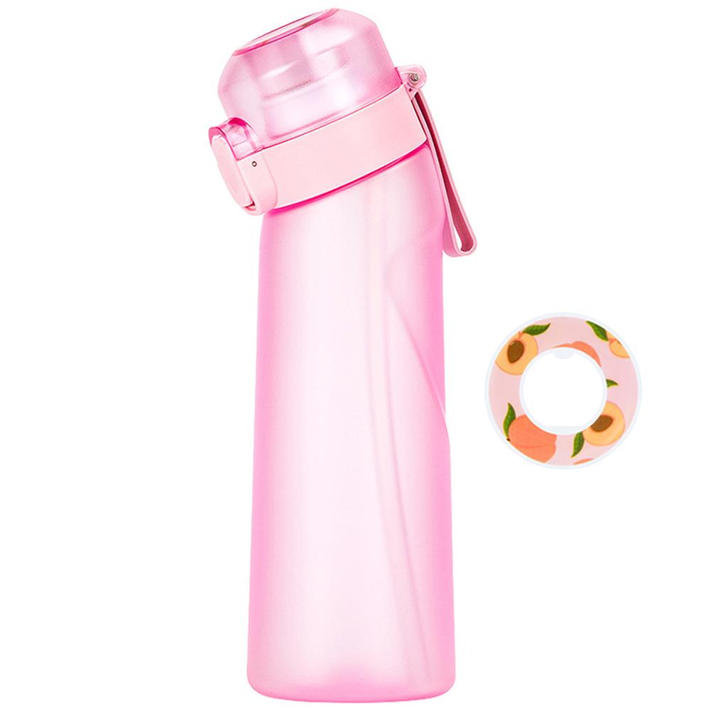 

650 мл Спортивная бутылка для воды Ароматизированная бутылка для воды с аромакапсулой Спортивная бутылка для тренажерного зала Ароматизированная фруктами бутылка для воды для спорта и путешествий