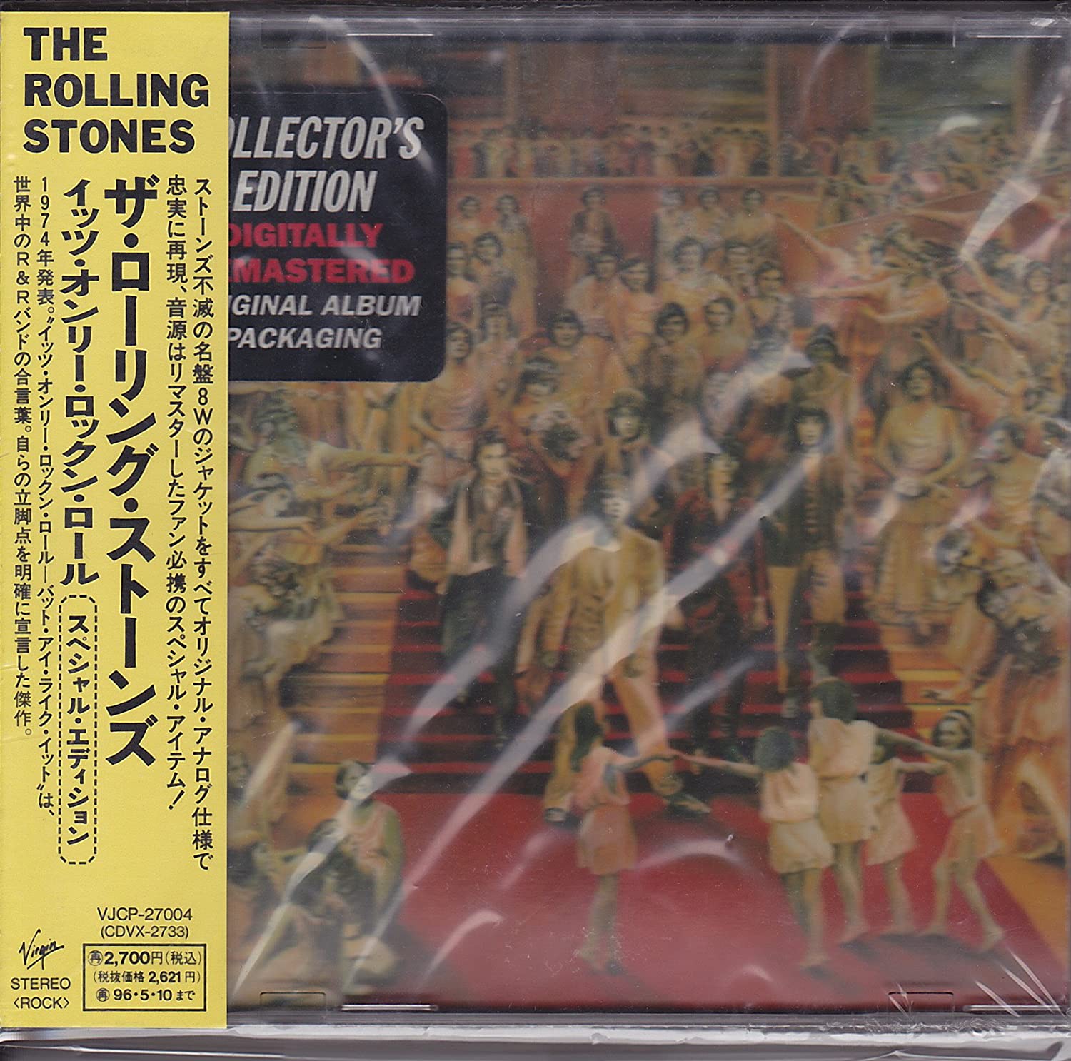 

CD ROLLING STONES - It s Only Rock n Roll VJCP27004 Japan ObiRock Used