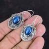 Kyanit Ohrringe Vintage Ohrring Erstaunlicher Schmuck Edelstein Ohrring 925 Sterlingsilber Ohrring Handgefertigte Ohrringe Geschenke für Mama Hängeohrring