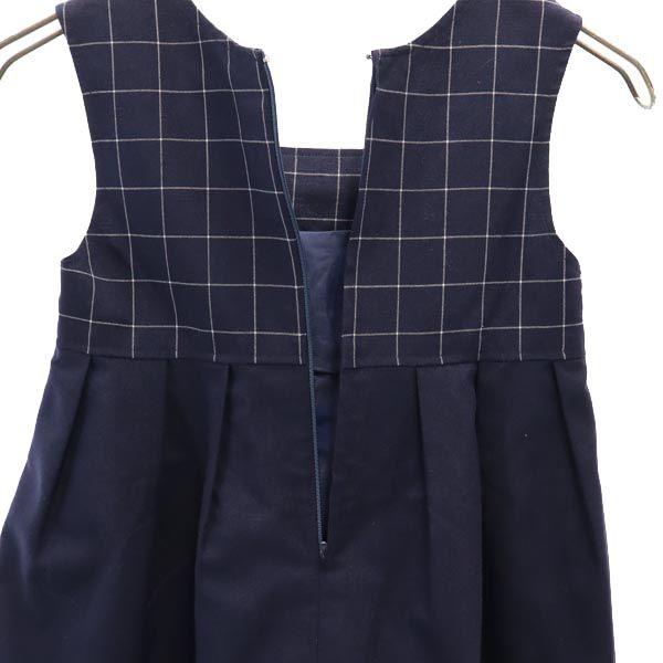 Givenchy No Sleeve One Piece Navy System Back Zip Kid's Used