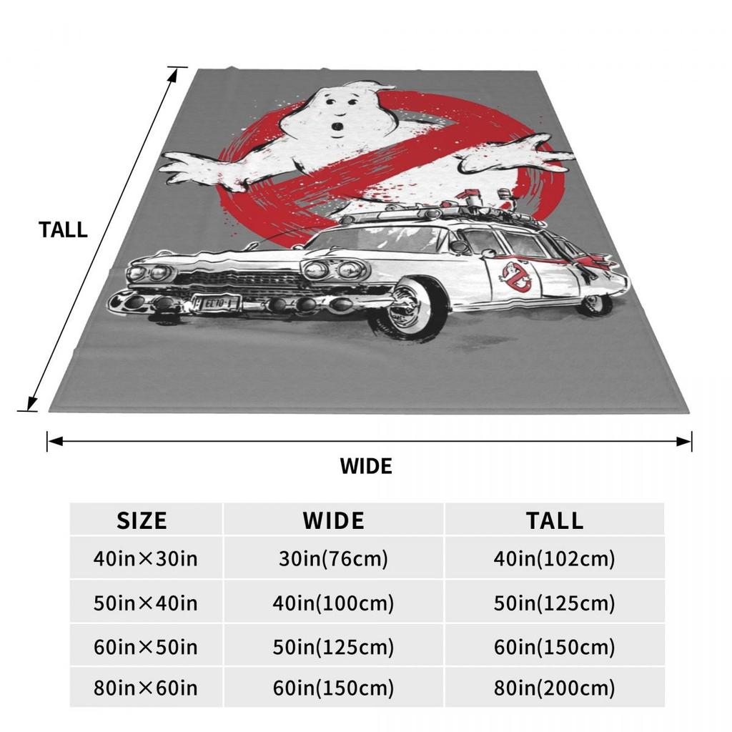 Relax Ghostbuster Sumi E Blanket Merch Room Decorative Throw Blankets Soft Flannel for Car