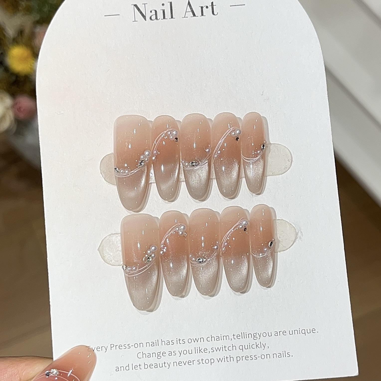 

Ранняя весна Нежный Чистый Желание Градиент Водный Свет Кошачий Глаз Матовый Жемчужный Сверкающий Носимый Броня L