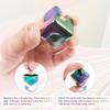 Cube Spinner 4-in-1 Decompression Spinning Toy Desktop  Metal EDC Hand Fidgets Spinner Build Flipo Flip Gift for Kids Adults.