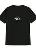 NO. Print Short Sleeve T-shirt