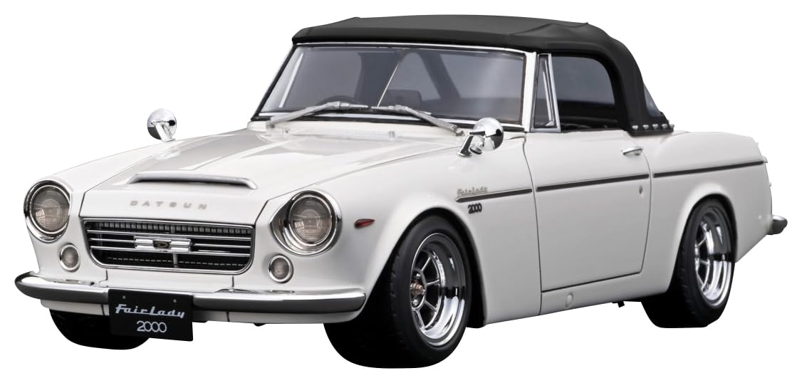 

Ignition Model Scale Datsun Fairlady 2000 White Finished Model 1/18 (SR311)