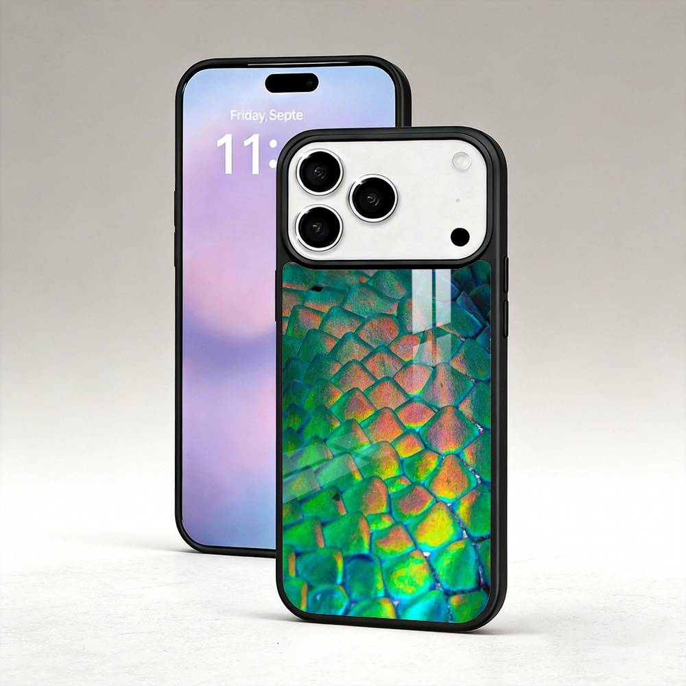 Snake S-Skin P-Pattern Phone Case For iPhone 17,16,15,14,13,12,Pro,Max For Magsafe Magnetic Wireless Charging iPhone16PRO