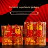 Tribute Candles for Wealth Offering: Red Ghee Smokeless God of Wealth Lamp