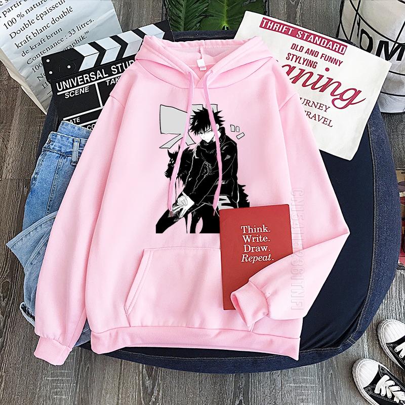 Japan Anime Hoodies Jujutsu Kaisen Fushiguro Megumi Graphic Vintage Oversized Hooded Cotton Hoodie Men Women Clothes