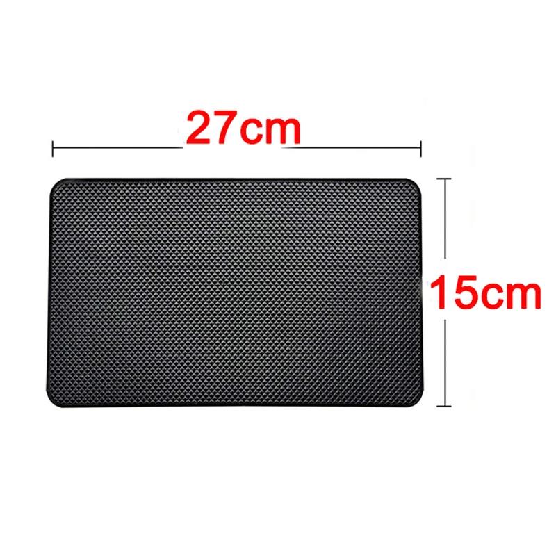 HOT Car Dashboard Anti-Slip Rubber Pad Universal Non-Slip PVC Mat Magic Dashboard Sticky Adhesive Mat for Phones Sunglasses Keys
