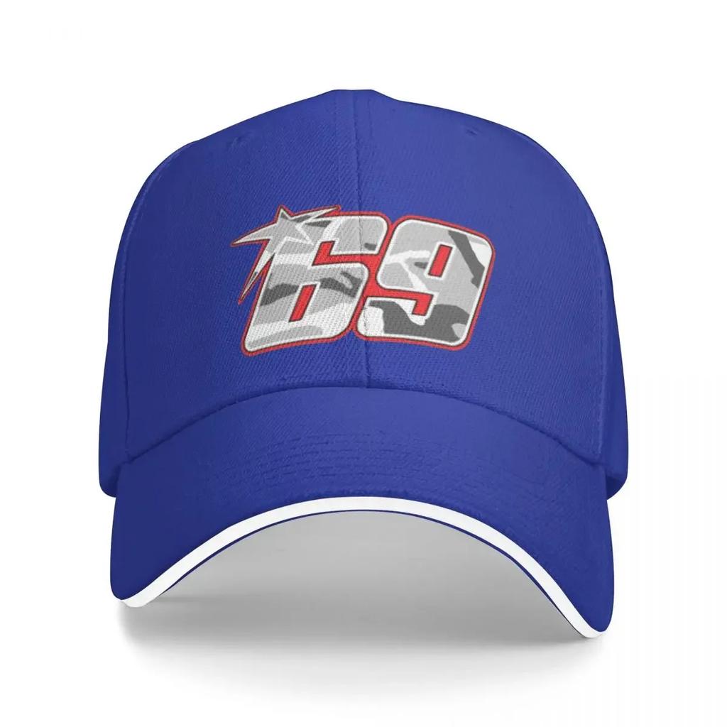 Nicky Hayden Number 69 Baseball Cap Sunscreen Fishing Cap Luxury Cap Boy Child Women's