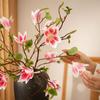 7 Heads Simulation Magnolia Bouquet Artificial Magnolia Bouquet Magnolia Stem Flower for Home Faux