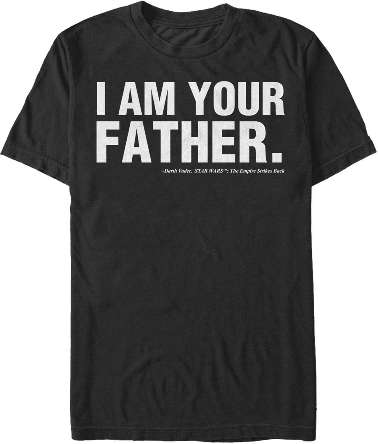 Официально лицензированные футболки Star Wars для мужчин от DadShirt XXXXXL чёрный
