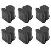 7Pcs Horn Piston Rubber Pad Noise Resistant Rotary Valve for Euphonic Tuba with Pile Small