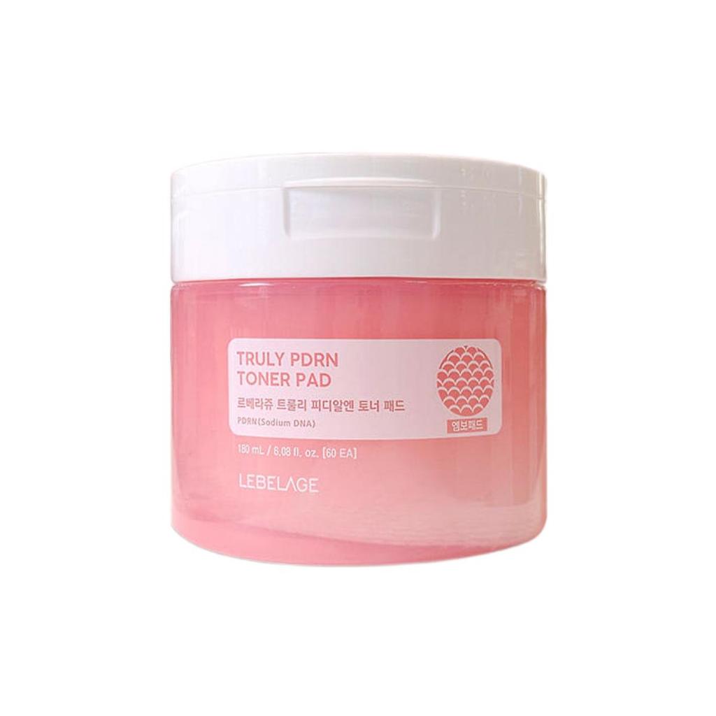 LEBELAGE Truly PDRN Intensive Radiance Toner Pad 180ml / 60ea