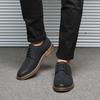 Men's Shoes Spring and Autumn Trendy Shoes 2025 New Korean Version Versatile Breathable British Youth Trend Lace-up Casual Leather Shoes Men
