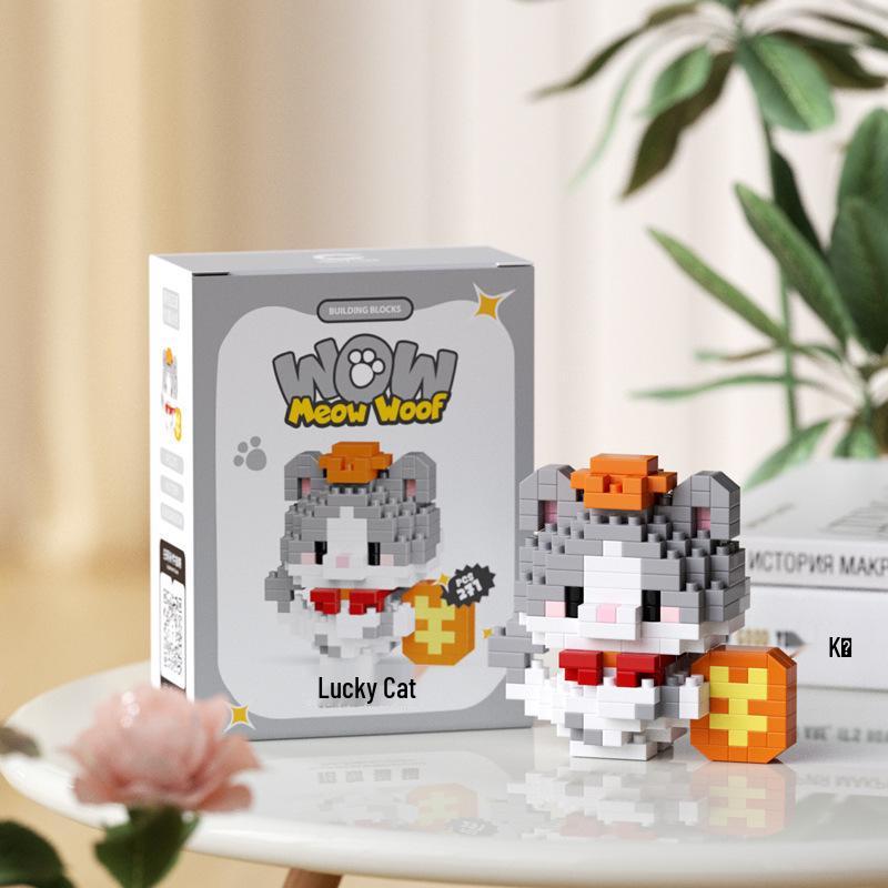 LEGO-Compatible Mini Building Blocks: Cartoon Figurines & Educational Toys