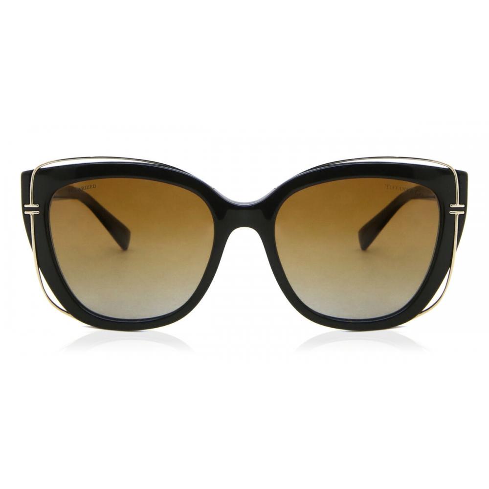 

Тиффани Ко. Tf4148 Поляризованные 8364t5 Женские Солнцезащитные Очки Black/54-17-140