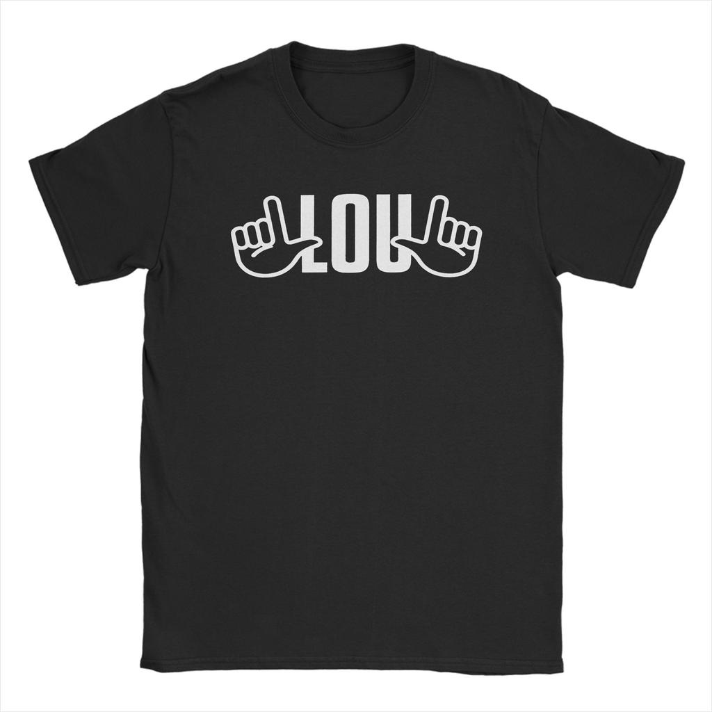Vintage Lou Holtz TShirt for Unisex O Neck Cotton T Shirt Short Sleeve Tee Shirt Party Tops