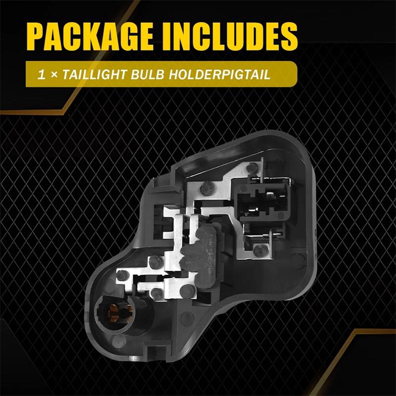 Für VW Golf 6 Mk6 2009-2013 5K0945259 Hintere Linke Seite Innen-Rücklicht-Glühbirnenhalter Rücklicht-Glühbirnenhalter