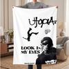 Travis scott Soft Warm Flannel Blankets Comfortable Blanket for Home Decoration Gifting