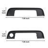 4pcs Auto Door Handle Kits Covers Replaces 51218122441 ABS Exterior Door Handle Covers Simple Installs for E36 E34 E32