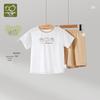 Rabi Children's Summer Short Sleeve Shorts Casual Sports Set