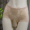 Sexy Men'S Underwear Ultra-Thin Lace Transparent Panties Sissy Pouch Sheath Lingerie See Through Briefs Gays Imitates Underpants