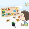 Early Education Puzzle Kids Animal Traffic Fruit Sorting Intelligence Board Game